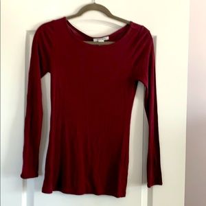 Plum White House Black Market Long Sleeve